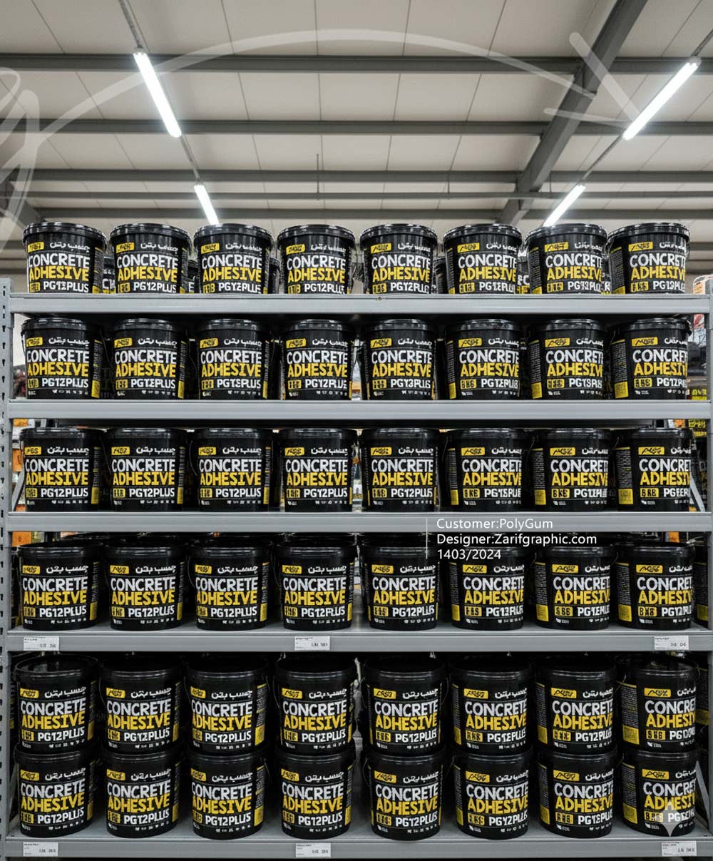 polygum label design in zarifgraphic